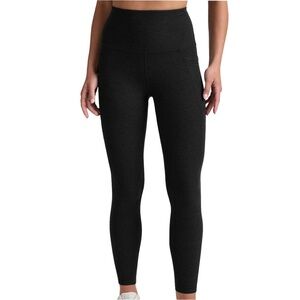 Spacedye Out Of Pocket High Waisted Midi Legging Darkest Night Size XS